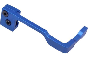 Image of Guntec USA AR-15 Extended Bolt Catch Release, Anodized Blue, GT-EBR-BLUE