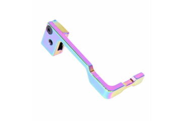 Image of Guntec USA AR-15 Extended Bolt Catch Release, Rainbow Pvd, GT-EBR-RPVD