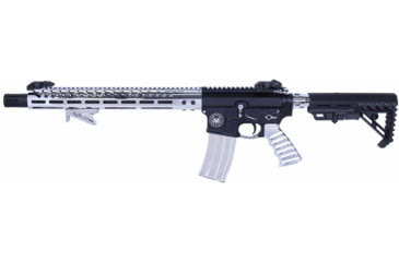 Image of Guntec USA AR-15 EXTENDED ERGONOMIC BOLT CATCH CHROME, CHROME, EXT-CATCH-C