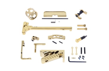 Image of Guntec USA AR-15 Finishing Kit, Gold Plated, AR-FINISHING-KIT-GLD