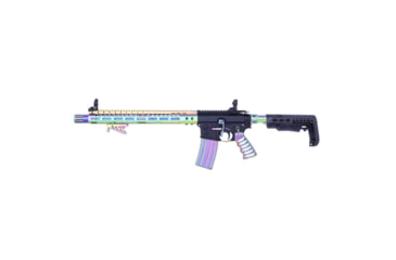 Image of Guntec USA AR-15 Finishing Kit, Matte Rainbow Pvd Coated, AR-FINISHING-KIT-M-RPVD
