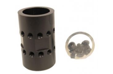 Image of GUNTEC USA AR-15 Free Floating Handguard Barrel Nut For Ultralight JK Series,Anodized Black JK-NUT