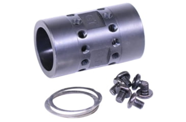 Image of GUNTEC USA AR-15 Free Floating Handguard Barrel Nut For Ultralight JK Series, Black Oxide JK-NUT-S