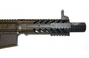 Image of GUNTEC USA AR-15 Gen 2 Micro Reverse Thread Slip Over Socom Style Fake Suppressor,.223cal,Black SOCOM-MINI