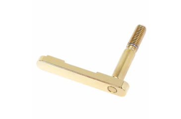 Image of Guntec USA AR-15 Mag Catch Lever, Gold Plated, GT-MC-LEVER-GLD