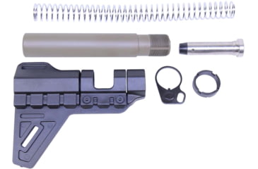 Image of Guntec USA AR-15 Micro Breach Pistol Brace Kit, Cerakote Flat Dark Earth, GT-MBPB-FDE