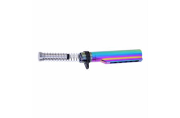 Image of Guntec USA AR-15 Mil-Spec Buffer Tube Set, Rainbow Pvd, MILTUBESET-RPVD