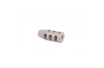 Image of GUNTEC USA AR-15 Multi Port Steel Compensator, Flat Dark Earth ARMB-3-FDE