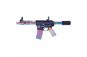 Image of Guntec USA AR-15 Finishing Kit, Rainbow PVD, AR-FINISHING-KIT-RPVD