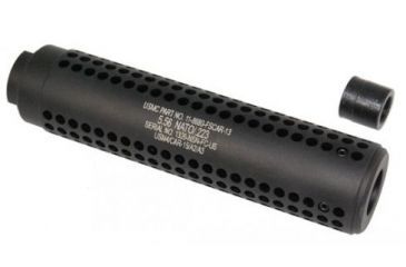 Image of GUNTEC USA AR-15 Reverse Thread Slip Over Socom Style Fake Suppressor,.223cal,Laser Engraved w/Military Style Marking SOCOM