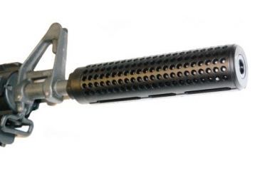 Image of GUNTEC USA AR-15 Reverse Thread Slip Over Socom Style Fake Suppressor,.223cal,Laser Engraved w/Military Style Marking SOCOM