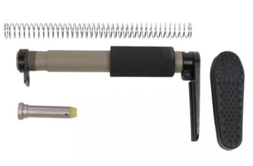 Image of GUNTEC USA AR-15 Skeleton Style Stock,8.75in,Flat Dark Earth w/Recoil Pad ARSTK-JS-US-FDE