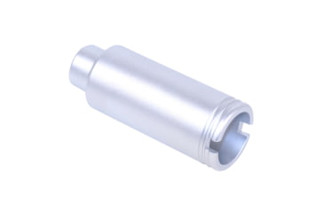 Image of Guntec USA AR-15 Slim Line Cone Flash Can, Anodized Clear, CONE-FH-S-CLEAR