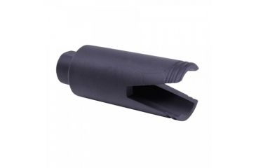 Image of GUNTEC USA AR-15 Slim Line Sharkmouth Flash Can, Black CONE-FH-SHARK