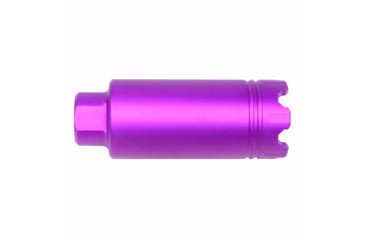 Image of Guntec USA AR-15 Slim Line Trident Flash Can With Glass Breaker, Anodized Purple, CONE-FH-S-C-PURPLE
