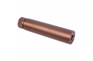 Image of Guntec USA AR-15 Slip Over Fake Suppressor, 5.56mm, 1/2-28, Anodized Bronze, 1326-BRZ
