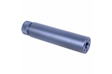 Image of Guntec USA AR-15 Slip Over Fake Suppressor, 5.56mm, 1/2-28, Anodized Grey, 1326-GREY