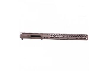 Image of GUNTEC USA Ar 15 Stripped Billet Upper Receiver &amp; 15in Ultralight Series M-Lok Handguard Combo Set, Flat Dark Earth, GT-UPPER-SET-FDE-15MLK