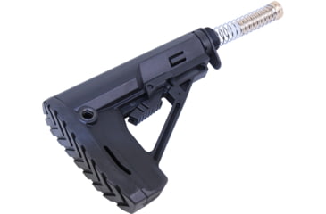 Image of Guntec USA AR-15 Tactical Breacher Stock, Black, TBS