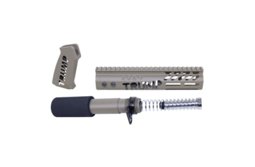 Image of Guntec USA AR-15 Trump Series Limited Edition Pistol Furniture Set, Cerakote Flat Dark Earth, TRUMP-PIS-SET-FDE
