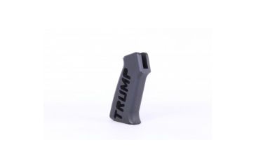 Image of GUNTEC USA AR-15 TRUMP SERIES SLICK SIDE ALUMINUM PISTOL GRIP, BLACK TRUMP-PG