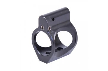 Image of Guntec USA AR-15 Ultralight Skeletonized Adjustable Gas Block, Steel, Low Profile, .750 Diameter, Nitride, GT750SS-ULTRA-ADJ