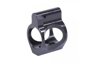 Image of Guntec USA AR-15 Ultralight Skeletonized Gas Block, Steel, Low Profile, .750 Diameter, Nitride, GT750SS-ULTRA