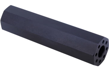 Image of Guntec USA AR .308 Cal 4.5in Octagonal Fake Suppressor, Anodized Black, 4.5FAKE-AR-OCTO-308