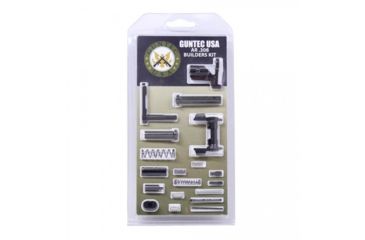 Image of Guntec USA AR .308 Cal. Builders Kit w/ Ambidextrous Safety, Black, BUILD-KIT-AMBI-308