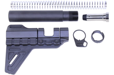 Image of Guntec USA AR .308 Cal Micro Breach Pistol Brace Kit, Anodized Black, GT-MBPB-308