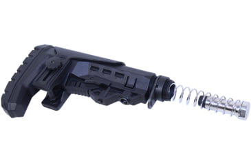 Image of Guntec USA AR .308 Cal Multi Point Modular Stock With Adjustable Cheek Riser, Black, GT-MPM-R-308