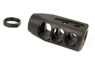 Image of GUNTEC USA AR .308 Cal Multi Port Steel Compensator,Anodized Black TANK9-308