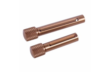 Image of Guntec USA AR .308 Gen 2 Extended Takedown Pin Set, Bronze, GT-TDP-SET-308-G2-BRZ