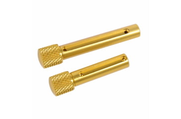 Image of Guntec USA AR .308 Gen 2 Extended Takedown Pin Set, Gold, GT-TDP-SET-308-G2-GOLD