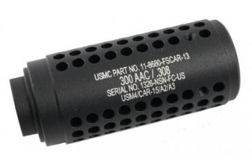 Image of GUNTEC USA AR .308 Gen 2 Micro Reverse Thread Slip Over Socom Style Fake Suppressor,.308cal,Black SOCOM-MINI-308