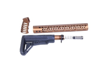 Image of Guntec USA AR .308 Ultralight Series Complete Furniture Set, Bronze, ULTRA-SET-308-BRZ