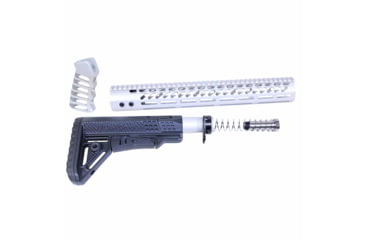 Image of Guntec USA AR .308 Ultralight Series Complete Furniture Set, Clear, ULTRA-SET-308-CLEAR