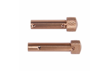Image of Guntec USA AR 5.56 Cal Extended Takedown Pin Set, Gen 2, Anodized Bronze, TDP-SET-G2-BRZ