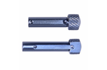 Image of Guntec USA AR 5.56 Cal Extended Takedown Pin Set, Gen 2, Anodized Grey, TDP-SET-G2-GREY