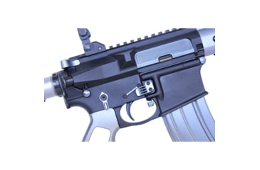 Image of Guntec USA AR 5.56 Cal Extended Takedown Pin Set, Gen 2, Anodized Grey, TDP-SET-G2-GREY