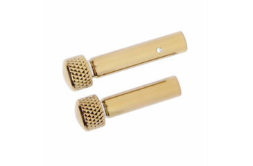 Image of Guntec USA AR 5.56 Cal Extended Takedown Pin Set, Gen 2, Gold Plated, TDP-SET-G2-GLD
