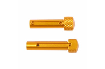 Image of Guntec USA AR 5.56 Gen 2 Extended Takedown Pin Set, Orange, TDP-SET-G2-ORANGE