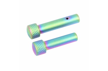 Image of Guntec USA AR 5.56 Gen 2 Extended Takedown Pin Set, Rainbow, TDP-SET-G2-M-RPVD