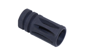 Image of Guntec USA AR 9mm Caliber A2 Birdcage Flash Hider, 1/2x28 Thread, Black Phosphate Finish, A2CAGE-9-1/2x28