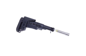 Image of Guntec USA AR 9mm Multi Caliber Collapsible Stock w/Adjustable Cheek Riser, Black, MCS-R-9
