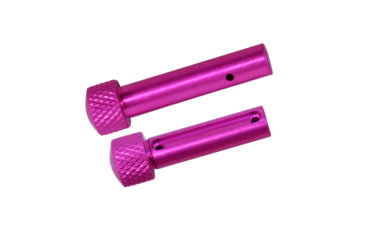 Image of Guntec USA AR Gen 2 5.56 Caliber Extended Takedown Pin Set, Anodized Pink, TDP-SET-G2-PINK