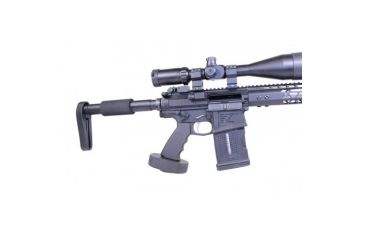 Image of GUNTEC USA AR GEN 2 T6 ALUMINUM ADJUSTABLE SNIPER GRIP, BLACK G2-SNIPER