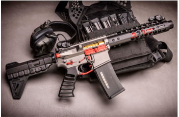 Image of Guntec USA AR Micro Breach Pistol Brace, Black, MBPB-SHELL