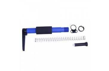 Image of GUNTEC USA Ar1 5 Skeleton Style Stock W/ Recoil Pad, Blue ARSTK-JL-US-CBLUE