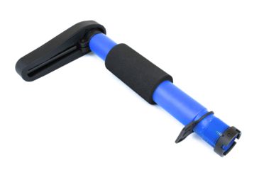 Image of GUNTEC USA Ar1 5 Skeleton Style Stock W/ Recoil Pad, Blue, ARSTK-JL-US-CBLUE